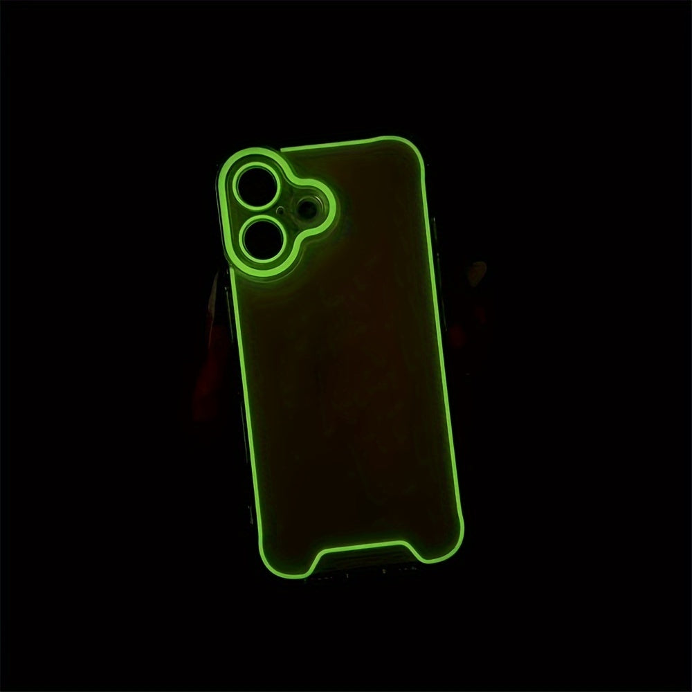 Unique Luminous Clear Phone Case Full Protection Soft Phone Cover 360 Degree Full Protection For iPhone 11 12 13 14 Pro Max 15 16 Plus